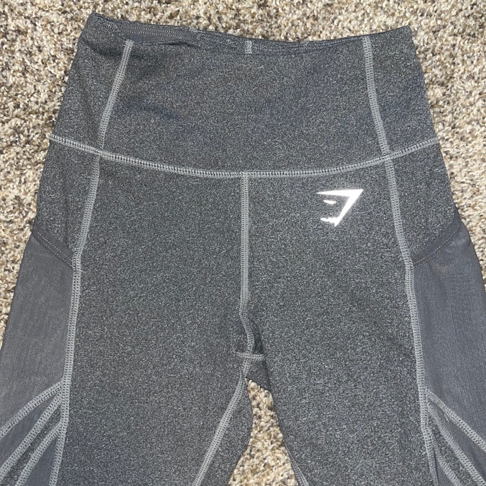 Gym Shark Crop Mesh Legging